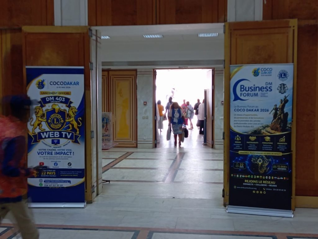 Bannières officielles – Lancement DM 403 Web TV – CocoDakar